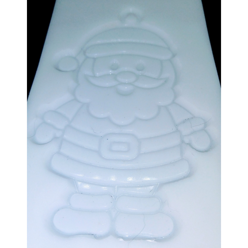 mal raamhanger kleine kerstman